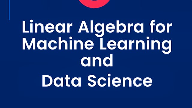 Mathematics For Machine Learning Coursera Mathematics for Machine Learning: PCA | Coursera